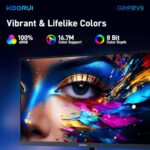 KOORUI 24 Inch Gaming Monitor, 180Hz FHD 1080P VA Display with 3000:1 Contrast - Image 5