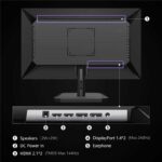 INNOCN 24.5" 1440P 240Hz Gaming Monitor Fast IPS HDMI 2.1, DP, Black, 25G2S - Image 5