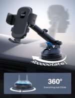 Lamicall Car Phone Holder - [Strongest Military-Grade Suction Cup] 360° Rotation - Image 5