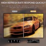 CRUA 27 Inch FHD 100Hz White Curved Computer Monitor, 1800R VA, Frameless - Image 5
