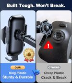VICSEED 2026 Ultimate Sturdy Car Phone Holder [Upgraded 95+LBS Strongest - Image 5