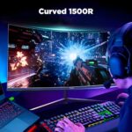 ZZA 32 Inch Curved Gaming Monitor, 240Hz High Refresh Rate, FHD 1920x1080P - Image 5