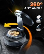 Jononser Suction Phone Mount for Car Dashboard/Windshield - 360°Adjustable - Image 5
