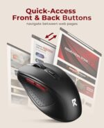 Redragon Wireless Mouse BT5.0/3.0 & 2.4G, 6 Buttons - Image 5