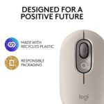 Logitech POP Mouse, Compact and Portable Wireless Bluetooth Mouse - Mist - Image 5