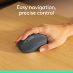 Logitech M196 Compact Ambidextrous Bluetooth Wireless Mouse - Graphite - Image 5
