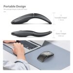 Bluetooth Wireless Arc Travel Mouse, Bluetooth 5.0/4.0 & 2.4G Tri-Mode - Image 5