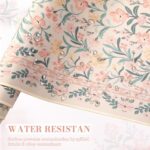 iCasso Desk Mat,Mouse Pad for Office Desk,35.4x15.7in,Pink Floral - Image 5