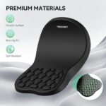 TECKNET Ergonomic Mouse Pad with Wrist Rest,Soft Comfortable Massage Design - Image 5