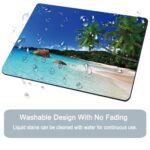 Mouse Pad, Square Mousepad, Gaming Mouse Mat with Anti-Slip Rubber Base for - Image 5