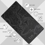 Large Gaming Mouse Pad, Waterproof Extra Large Mousepad with Stitched Edges - Image 5