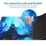 Dazzling Galaxy Gaming Mouse Pad Blue Desk Mat XL Mouse Gaming Pads - Image 5