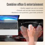 Extended Gaming Mouse Pad, Large Mouse Mat 3 mm Nature Rubber Base Mousepad with - Image 5