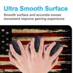 Retro American Flag XL Gaming Mouse Pad with Stitching Edge Laptop Desk Mat - Image 5