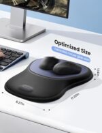 meatanty Mouse Pad with Wrist Rest, Ergonomic Mouse Wrist Support - Image 5