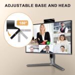 Diccik 1080P Webcam with Microphone, Full HD Video Calling Web Camera - Image 5
