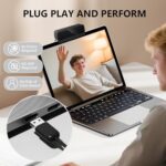 1080P HD Webcam, USB Plug & Play Computer Camera - Image 5