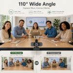 Full HD 1080P Webcam with Microphone, Noise-Canceling, Privacy Cover - Image 5