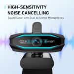 1080P Webcam with Microphone, Full HD Web Camera with RGB Light for Pc - Image 5