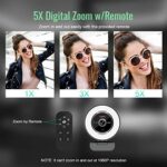 Angetube Streaming Webcam with Microphone, USB 1080P Web Cam w/Ring Light - Image 5