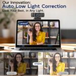 4K Webcam with Microphone for PC & Streaming Computer Camera - Image 5