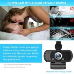 XPCAM HD 1080p Webcam with Microphone,USB Web Camera for Computer PC Laptop - Image 5