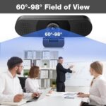 EMEET C980 PRO 3-in-1 1080P Webcam with Microphone and Speaker, 60°-98° FOV - Image 5