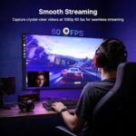 NexiGo N680E Pro 4K Webcam with Ring Light, PDAF Autofocus, 1080p 60FPS - Image 5