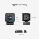 TOALLIN 1080P HD Wireless Webcam for PC, Built-in Noise-Canceling Microphone - Image 5
