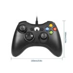 Xbox 360 Wired controller Gamepad Controller for Xbox 360(Black) - Image 5