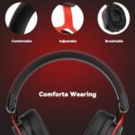 IMYB A88 Gaming Headset with Mic for Ps5, Pc, Xbox One Series X/s, Ps4, Switch - Image 5
