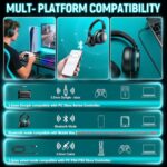 MD33 Wireless Gaming Headset with Mic for Xbox Series X|S Xbox One PS5 PC - 60H - Image 5