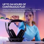 Logitech G Astro A50 Multi-Platform Wireless Gaming Headset - Black - For PS5 - Image 5