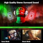 Krysenix Wireless Gaming Headset with Noise Canceling Mic for Xbox - Image 5