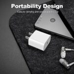 iPhone 17 16 15 Charger Fast Charging,2Pack 20W Apple iPad USB C Wall Charger - Image 5