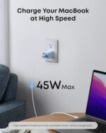 Anker Nano 47W Fast Charger USB C, 2-Port Compact Foldable USB C (B0BDKB4W7N) - Image 5