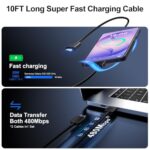 Super Fast Charger Type C, 25W USB C Wall Charger Fast Charging for Samsung - Image 5