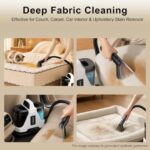 Carpet & Upholstery Cleaner Machine: Portable 16Kpa Suction - Image 5
