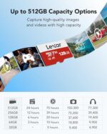 Lexar 64GB Micro SD Card 2 Pack, microSDXC UHS-I Flash Memory Card with Adapter - Image 4
