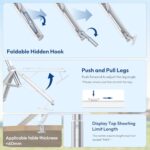 ULANZI TT88 Magnetic Tripod for iPhone 17, 57" Extendable Selfie Stick w Remote - Image 5