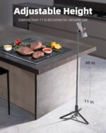 TODI Selfie Stick Tripod for iPhone, 60" Lightweight Phone Tripod Stand with - Image 5
