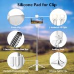 Selfie Stick Tripod, 40 in Retractable Tripod for iPhone with Wireless Remote - Image 5
