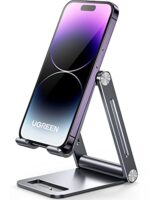 UGREEN Phone Stand for Desk Cell Phone Holder Adjustable Compatible with iPhone - Image 5