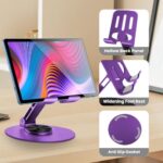 Universal Metal Cell Phone Stand, Multi-Angel Adjustable 360° Rotation Non-Slip - Image 5