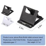 Portable Cell Phone Stand Holder for Desk, 【2 Pack】 Foldable Pocket-Sized - Image 5
