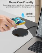 TOZO W1 Max 15W Fast Wireless Charging, Anti-Slip, Sleep-Friendly - Image 5