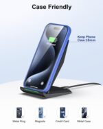 Fast Wireless Charger, [2 Pack] NANAMI Wireless Charging Stand Compatible with - Image 6