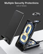 Wireless Charging Station,3 in 1 Charging Stand Made for Apple Watch Ultra 11 10 - Image 5