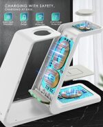 3 in 1 Wireless Charging Station, 2026 Upgraded Fast Desk Charger Station for - Image 5