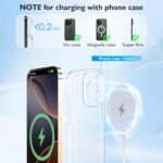[Apple MFi Certified]Magnetic Wireless iPhone Charger Magsafe Charger - Image 5